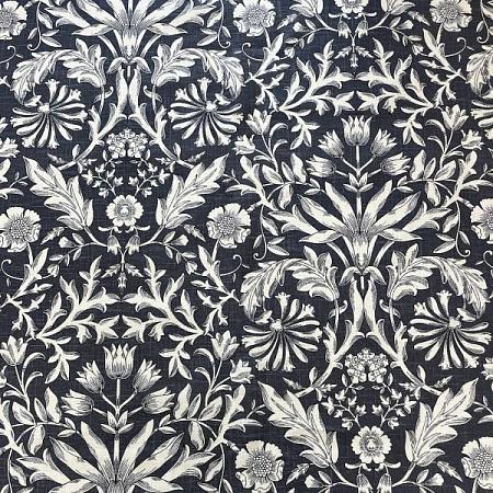 Ткани для штор FLOURISH 909 CARBON